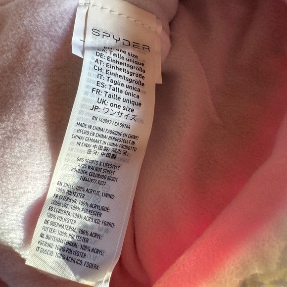 Spyder brand beanie - Picture 2 of 2